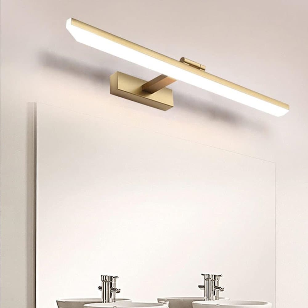 Wall light LED for mirror, adjustable wall light 40-50 cm for bathroom, wardrobe and toilet