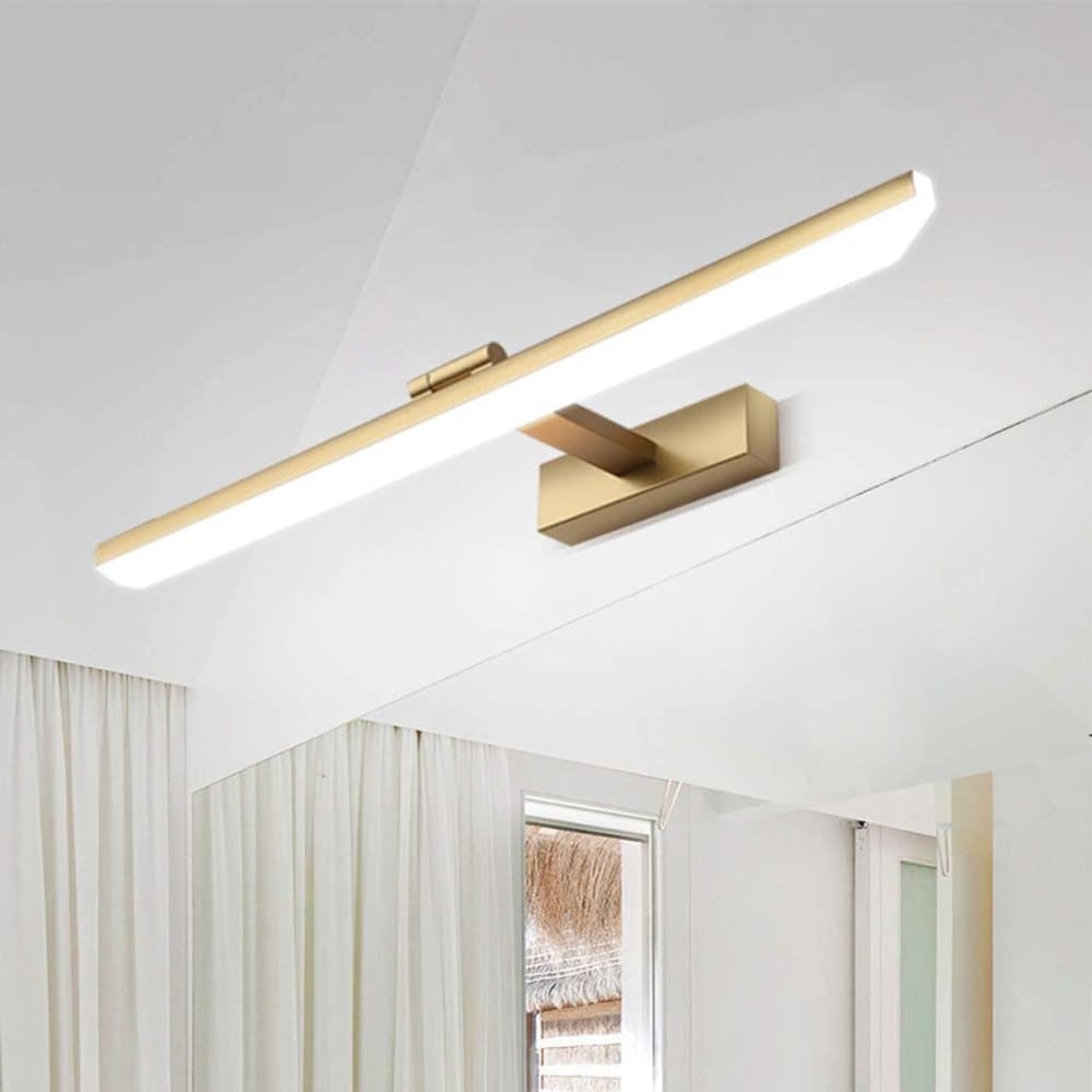 Wall light LED for mirror, adjustable wall light 40-50 cm for bathroom, wardrobe and toilet