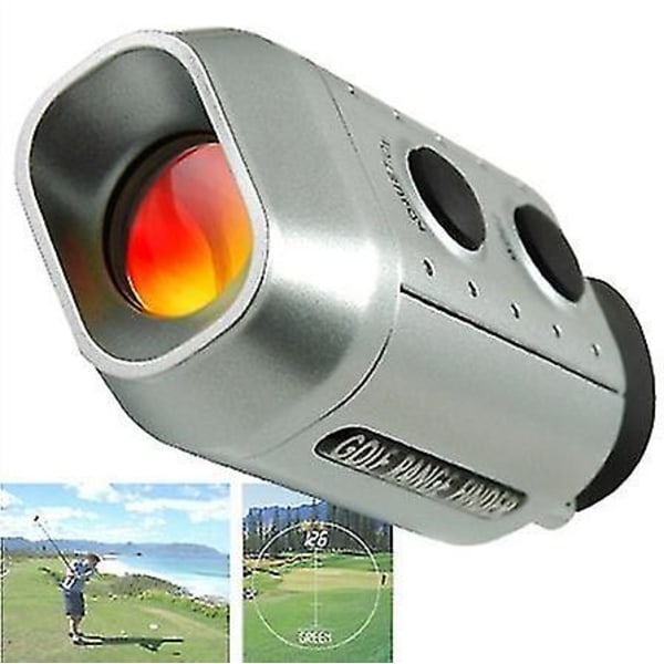 Professional Golf &amp; Hunting Rangefinder 1100Y, 6x/7x Magnification, USB Charging, IP54, Pin Lock