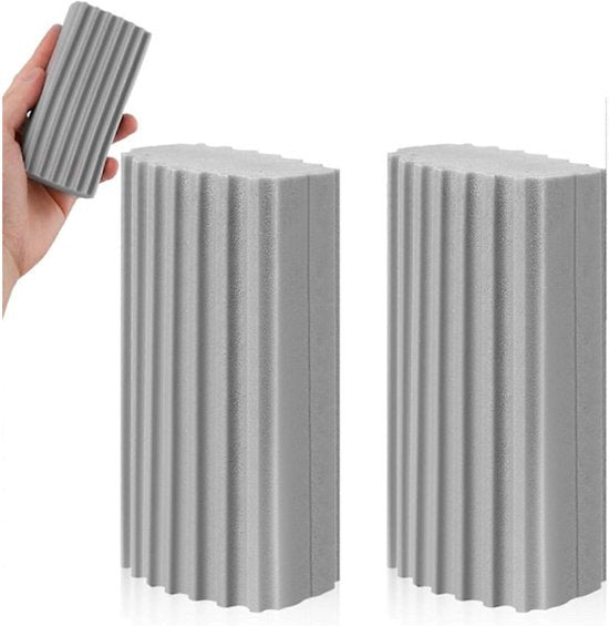 Dust Removal Sponges - Double-Sided Sponges for Wet Cleaning - Dust Removal Cloths - Reusable Sponges for Wet Cleaning - 2-Pack