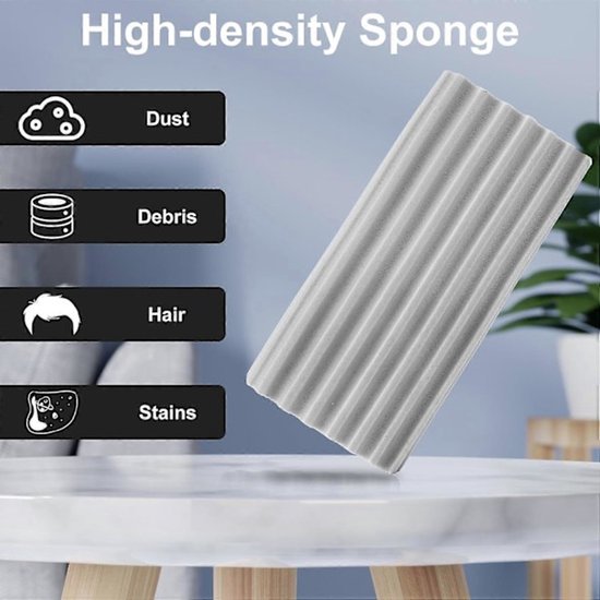 Dust Removal Sponges - Double-Sided Sponges for Wet Cleaning - Dust Removal Cloths - Reusable Sponges for Wet Cleaning - 2-Pack