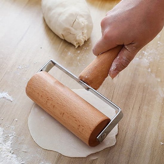 Rolling pin - Wooden - Pizza - Pasta - Hand dough maker - Baking utensils