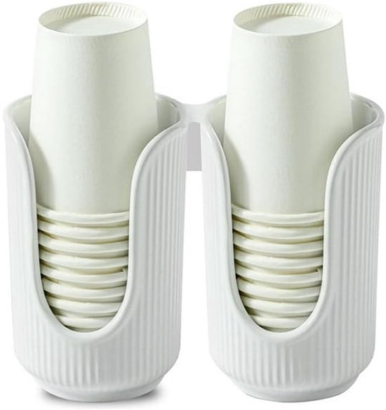 Ceramic countertop cup holder - Bathroom cup holder - Small countertop accessory - For sinks, bathrooms, kitchens and dining rooms