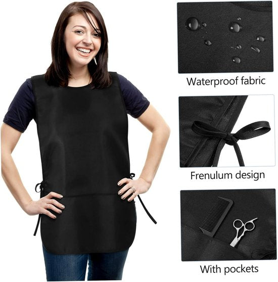 Apron - Waterproof Craft Apron - Cleaning Apron - With Pockets - For Painting - Cleaning