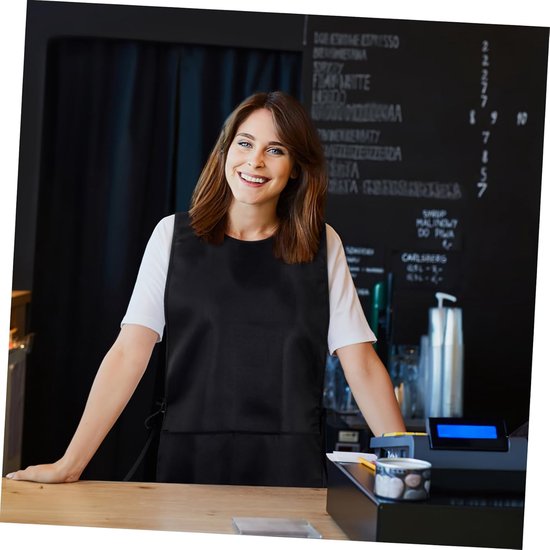 Apron - Waterproof Craft Apron - Cleaning Apron - With Pockets - For Painting - Cleaning