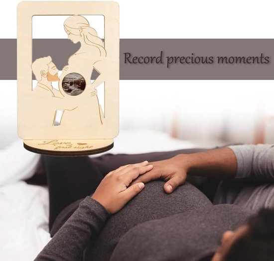 Memorial Photo Frame - Baby Ultrasound Memorial Frame - Newborn Memorial Stand - Style A