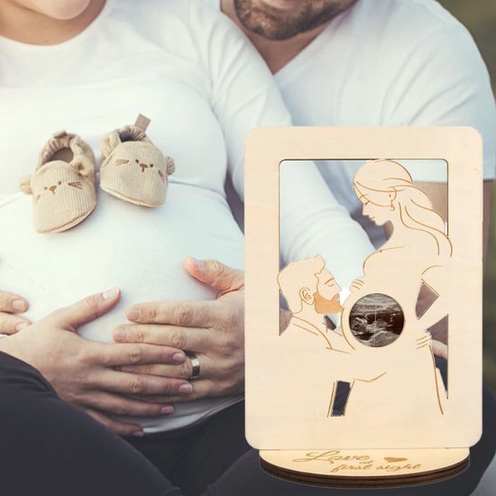 Memorial Photo Frame - Baby Ultrasound Memorial Frame - Newborn Memorial Stand - Style A