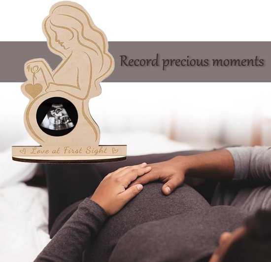 Memorial Photo Frame - Baby Ultrasound Memorial Frame - Newborn Memorial Stand - Style B