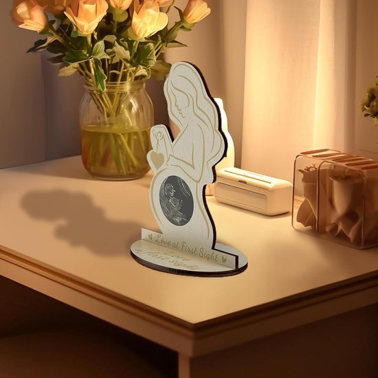 Memorial Photo Frame - Baby Ultrasound Memorial Frame - Newborn Memorial Stand - Style B