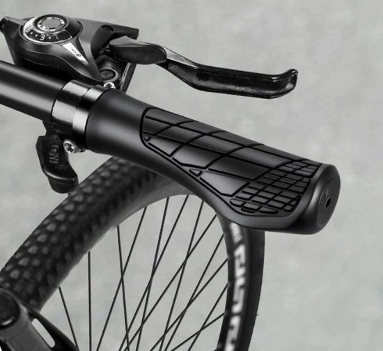 Bicycle grips - Mountain bike grips - 1 pair, including installation tools - Ergonomic bicycle grips | Red Gripps