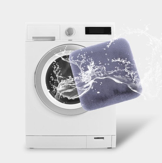 Plush Car Seat Cover - Soft, Warm and Fluffy Faux Rabbit Fur Seat Covers - Front and Back Seat Protectors - Non-Slip Mat - Universal (Gray, 3-Pack)