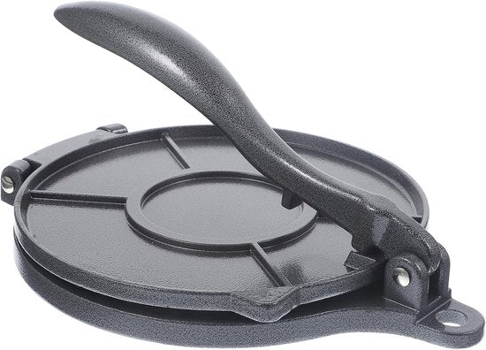 Pancake cutter - Dough cutter 20 cm - Tortilla cutter - Pizza cutter - Pancake cutter (for flour tortillas, gray)