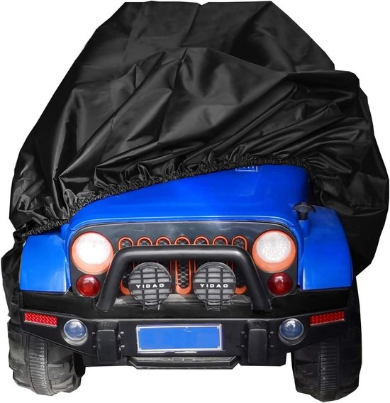 Children's car cover - Outdoor protective cover for electric vehicles - Universally waterproof, windproof, snowproof and dustproof - 140 x 84 x 81 cm