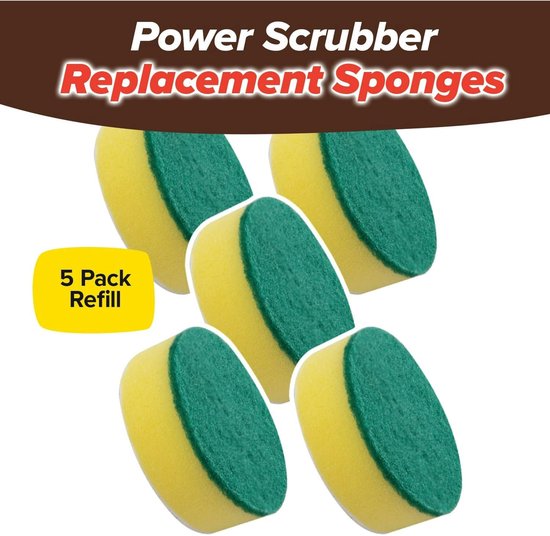 Cleaning sponge - for cordless and cordless floor cleaners - durable scouring pad - ideal for cleaning dishes - removes grease and dirt
