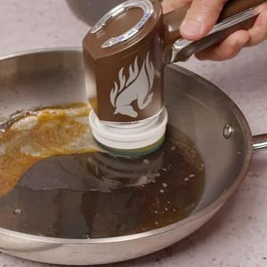 Cleaning sponge - for cordless and cordless floor cleaners - durable scouring pad - ideal for cleaning dishes - removes grease and dirt