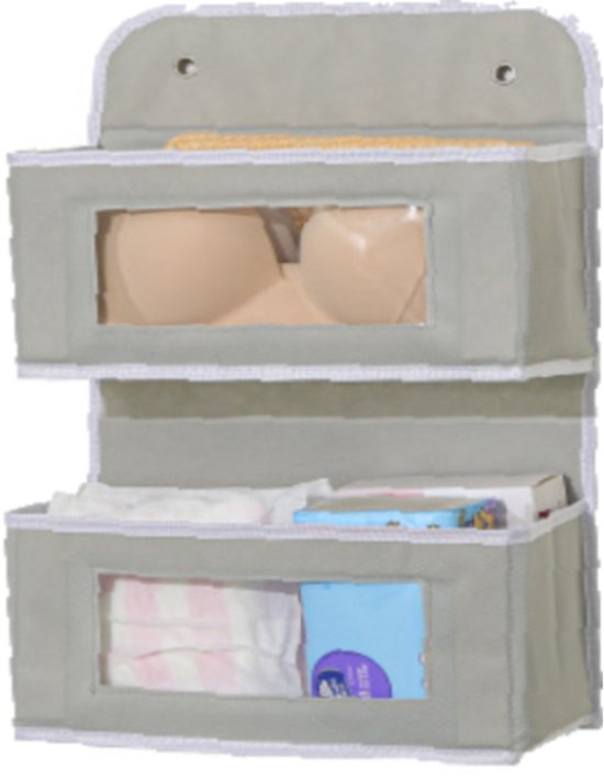 Storage Bag - Door Storage Bag - Large Capacity - Multi-Layer - Toys - Miscellaneous - Storage Bag - Student Dorm Storage Rack - 2 Layers