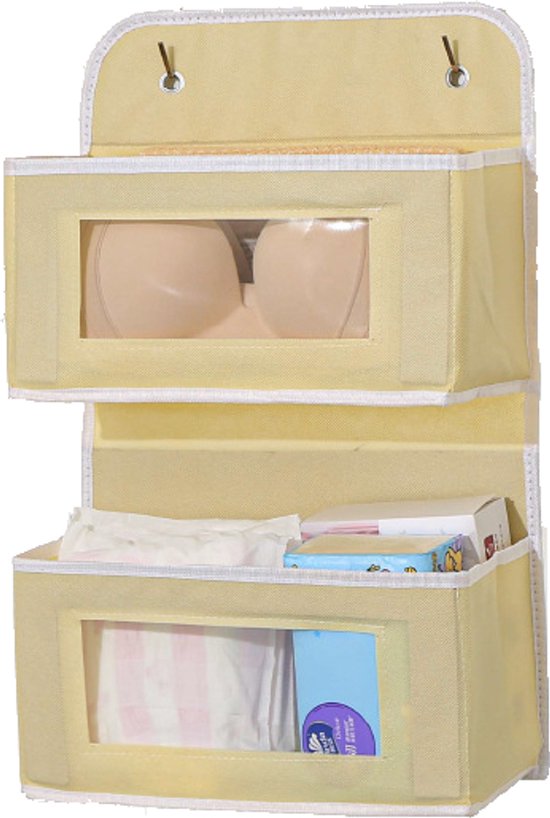 Storage Bag - Door Storage Bag - Large Capacity - Multi-Layer - Toys - Miscellaneous - Storage Bag - Student Dorm Storage Rack - 2 Layers