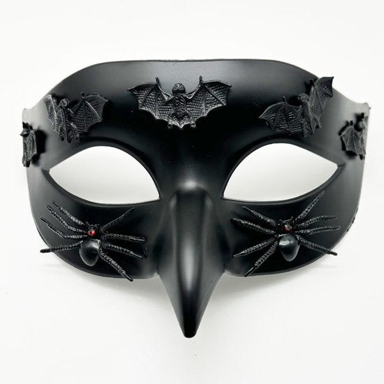 Hell's Messenger Mask - Halloween - Rave Party - Dance - Adult Performance - Costume Prop - 5-Pack