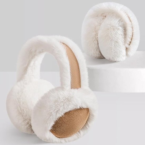 Earmuffs - Winter Earmuffs for Women - Warm Earmuffs - Warm Earmuffs for Outdoors - Soft and Warm - Suitable for Girls, Mothers, Wives and Girlfriends - Cute and Comfortable - Brown