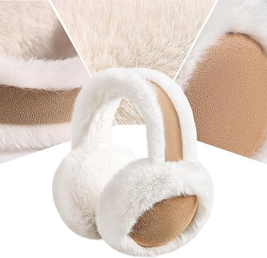 Earmuffs - Winter Earmuffs for Women - Warm Earmuffs - Warm Earmuffs for Outdoors - Soft and Warm - Suitable for Girls, Mothers, Wives and Girlfriends - Cute and Comfortable - Brown