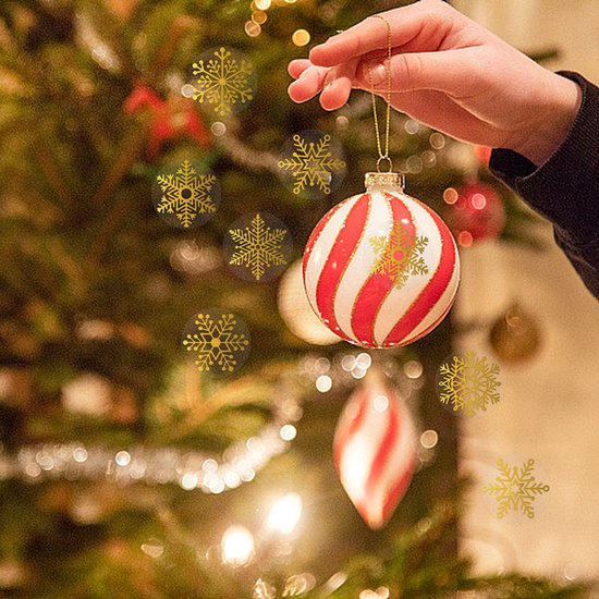 Stickers - 500 sheets - Christmas stickers - Christmas card stickers - Roll of Christmas stickers - Suitable for envelopes, gift boxes, cards, photo albums, crafts, Christmas decorations, etc.