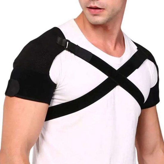 Shoulder Brace - Shoulder Support Brace for Sports - Double-Sided Adjustable & Breathable - Compression and Stability for Both Shoulders - XXL/3XL