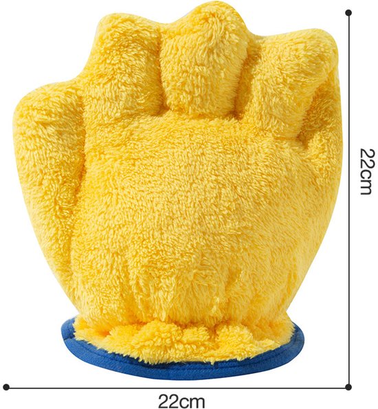 Towels - Unisex Quick-Dry Hair Drying Towel - New Quick-Drying Bath Towel - Absorbent and Quick-Drying Coral Fleece Towel - Suitable for Wet, Long and Thick Hair - - Glove Design - Yellow