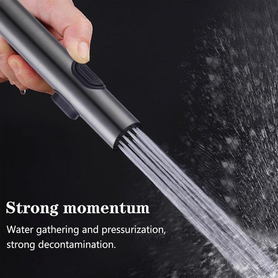 Hand Shower for Toilet & Cleaning - Adjustable Water Pressure & Universal Mounting - For Bathroom, Pets & Plants