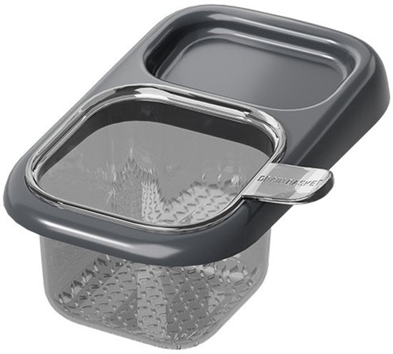 Sink Strainer &amp; Drip Rack - With Suction Cup &amp; Removable Strainer Tray - For Vegetables &amp; Food Waste - Black