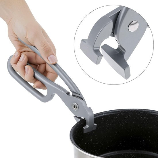 Heat-resistant tongs - Baking tongs - Non-slip plate tongs - Steam tongs - Heat-resistant tongs - Pizza pan tongs - Multifunctional heat-protecting oven tongs - Robust pan tongs made of cast aluminum
