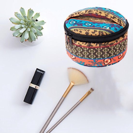 Storage Bag - 1 Piece - Canvas Essential Oil Storage Bag - Cosmetic Storage Bag - Travel Bottle Storage Box