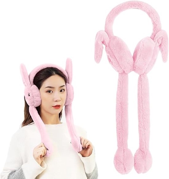 Earmuffs - Warm earmuffs - Cute earmuffs for female students - Winter earmuffs - Hearing protectors - Pink