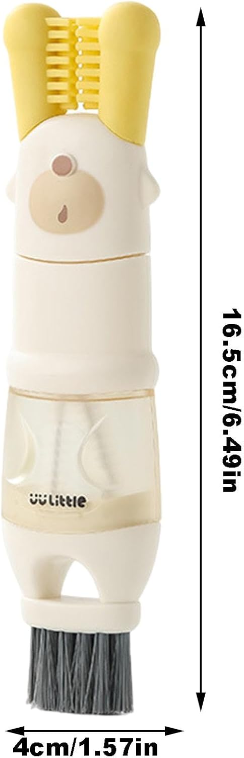 Bottle brush - bottle brush - cleaning brush - 5-in-1 brush head and bottle brush - multifunctional tool for cleaning water bottles