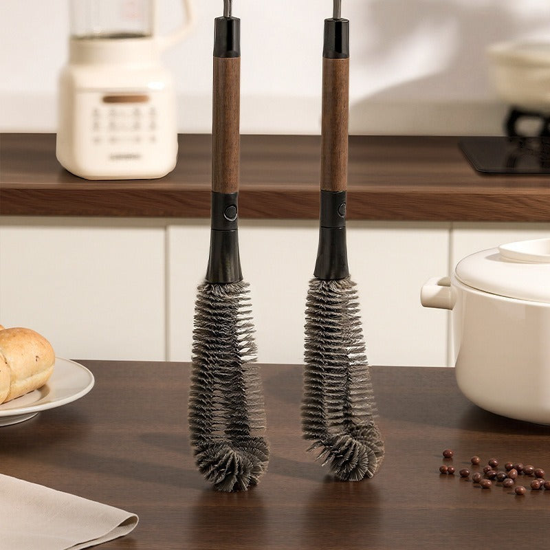 Bottle brush-bottle brush-cleaning brush-2 in 1 cleaning brush-crevice brush-flexible brush-360 degrees can be included