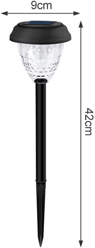 Solar Powered Outdoor Lamp - Waterproof - LED Ground Lamp - 1 Pack