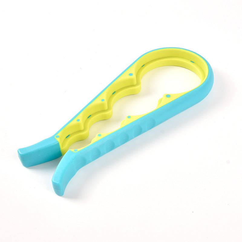 Multifunctional Jar Opener &amp; Bottle Opener - Non-Slip Kitchen Aid - Ideal for the Elderly &amp; Weak Hands - Blue