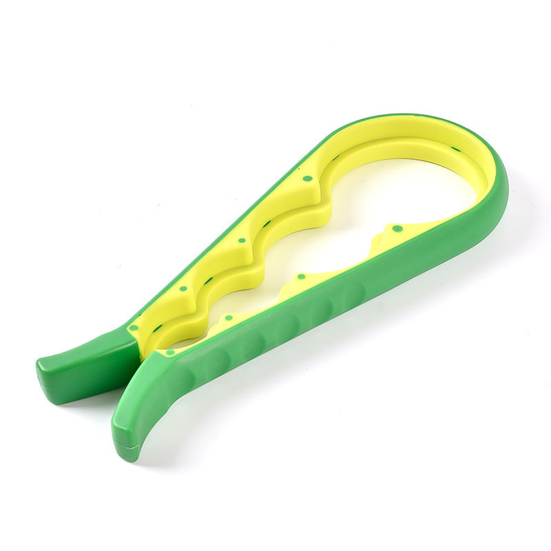 Multifunctional Jar Opener &amp; Bottle Opener - Non-Slip Kitchen Aid - Ideal for the Elderly &amp; Weak Hands - Green