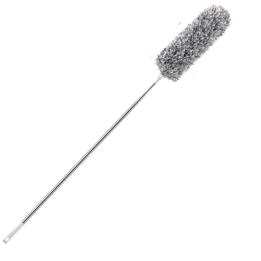 Telescopic Feather Duster - Extendable up to 280 cm - Feather Ball &amp; Dusting Brush - Microfiber - Reach High Ceilings Without a Ladder