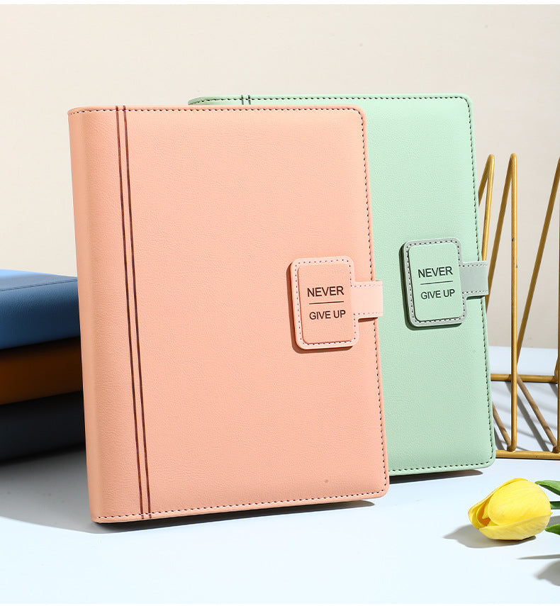 2026 Agenda - A5 Notebook - Ring Binder - Refillable & Reusable - Organizer - [Pink]