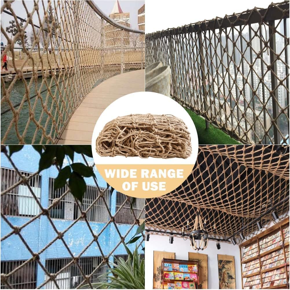 Plant Support Net for Climbing Plants - 2 x 5 Meters - Jute Climbing Net - Natural & Sustainable