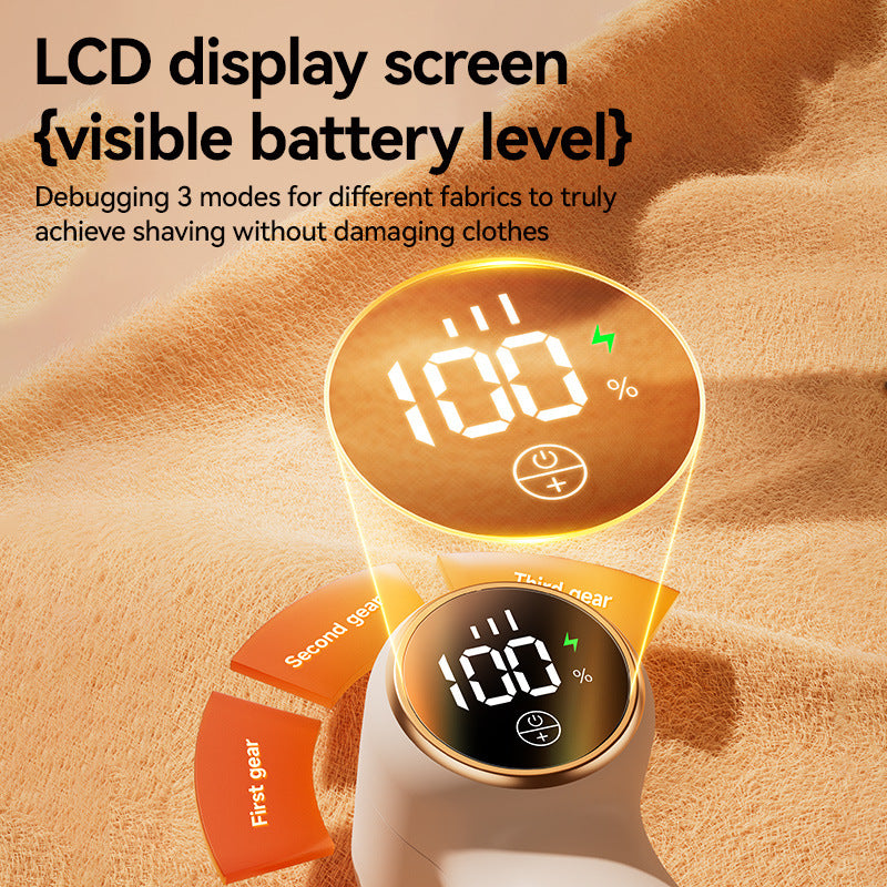 Lint Remover Electric – Portable Clothes Depiller & Fabric Shaver – Removes Lint, Hair, and Pilling from Sweaters & Jackets – Rechargeable and Fabric Safe-Purple