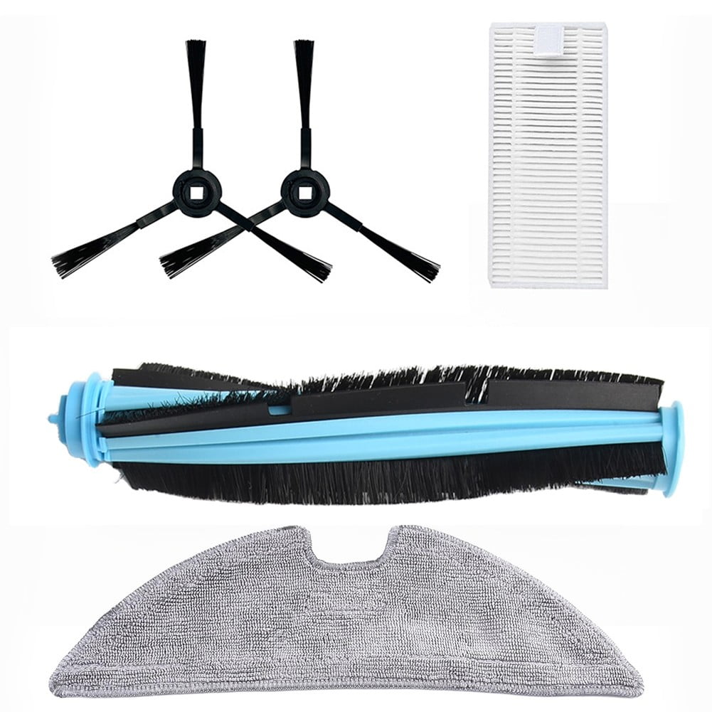1 Set Main Brush Mop Cloth Side Brush Filter For Blaupunkt For Xtreme BPK-VCBB1XTE Vacuum Cleaner Replacement Parts Sweeper Part Smile Home