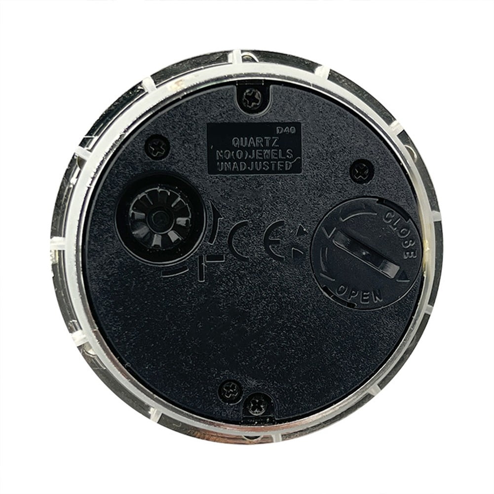 60MM Quartz Clock Inserts Movement Replacement DIY Gold Arabic Numbers Quartz Clock Inserts Repair Tools Smile Home