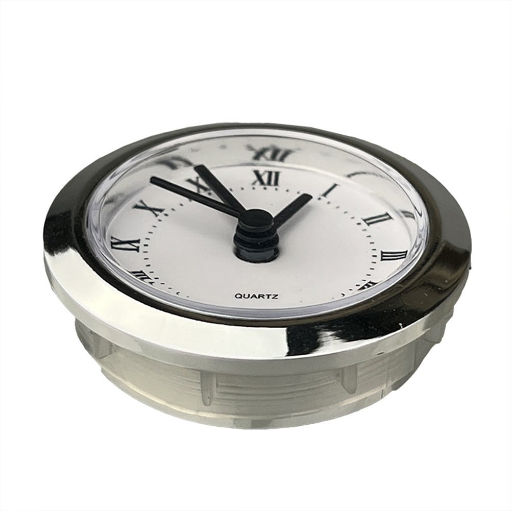 60MM Quartz Clock Inserts Movement Replacement DIY Gold Arabic Numbers Quartz Clock Inserts Repair Tools Smile Home