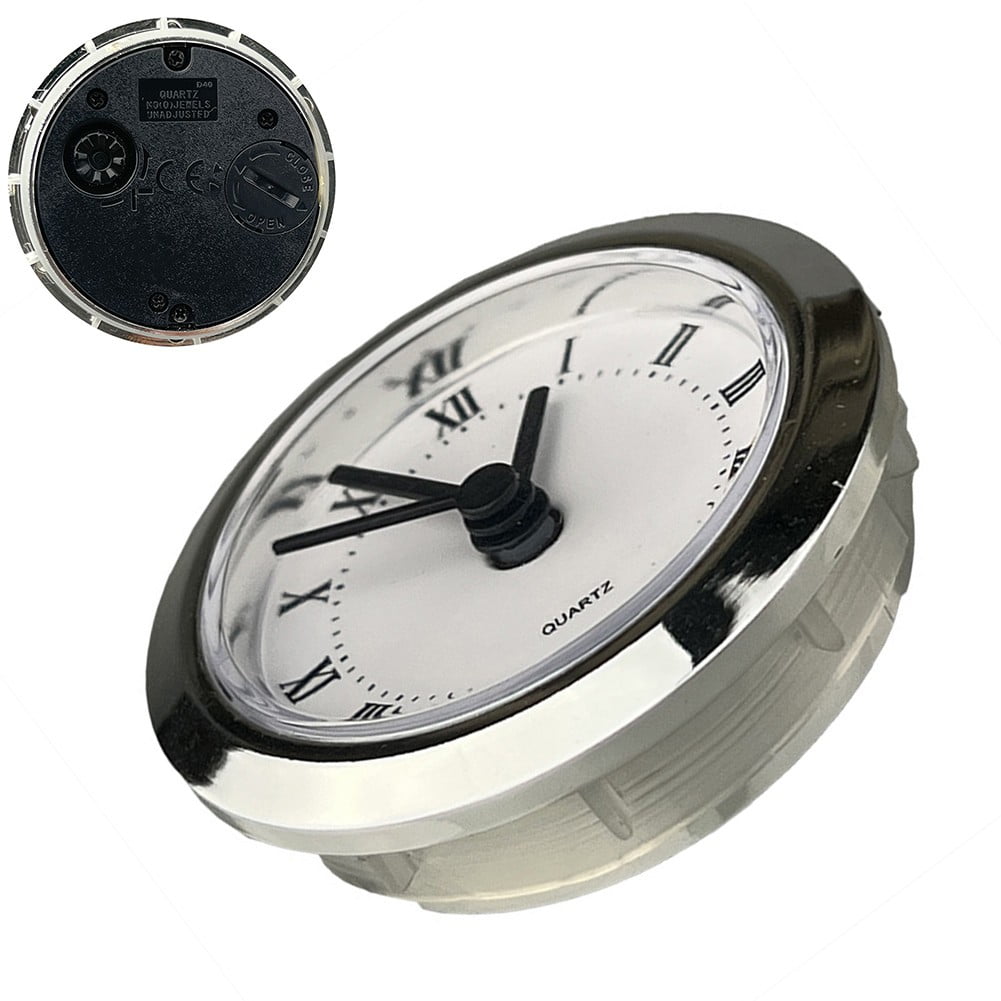 60MM Quartz Clock Inserts Movement Replacement DIY Gold Arabic Numbers Quartz Clock Inserts Repair Tools Smile Home