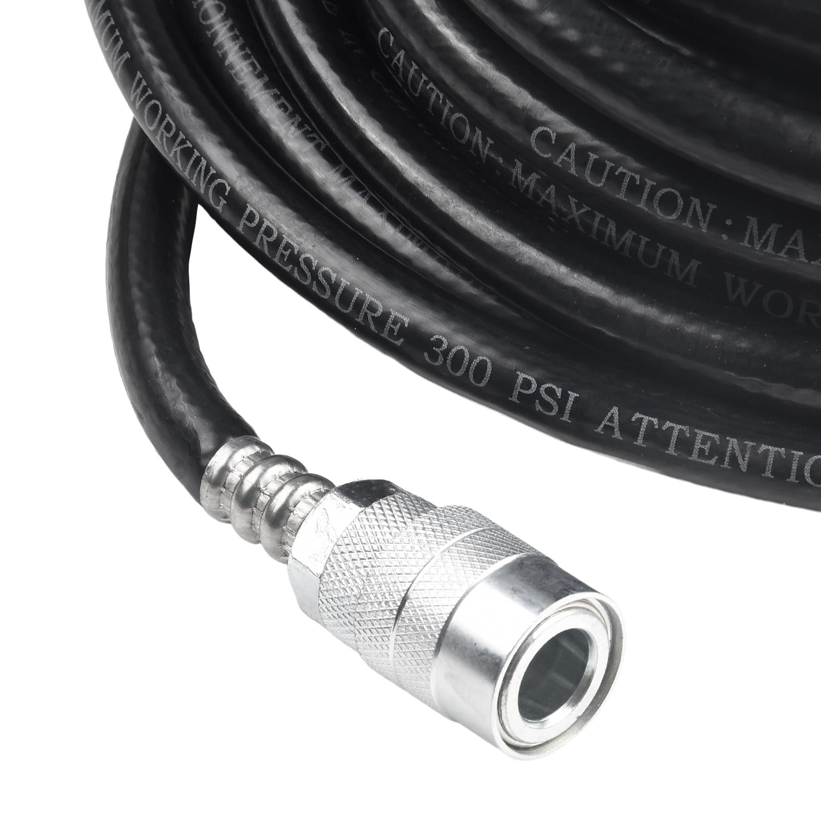 Air Compressor Hose 24.6Ft Pvc Pneumatic Accessories With Quick Connect Air Hose For Pneumatic Tools Air Compression Pumps Smile Home