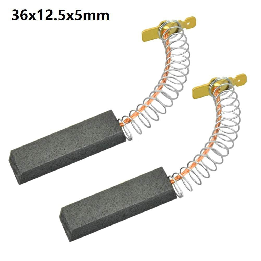 8Pcs Motor Carbon Brushes For Bosch Neff For Simens Washing Machine 36X12.5X5Mm Carbon Brush Replacement Power Tool Accessories Smile Home
