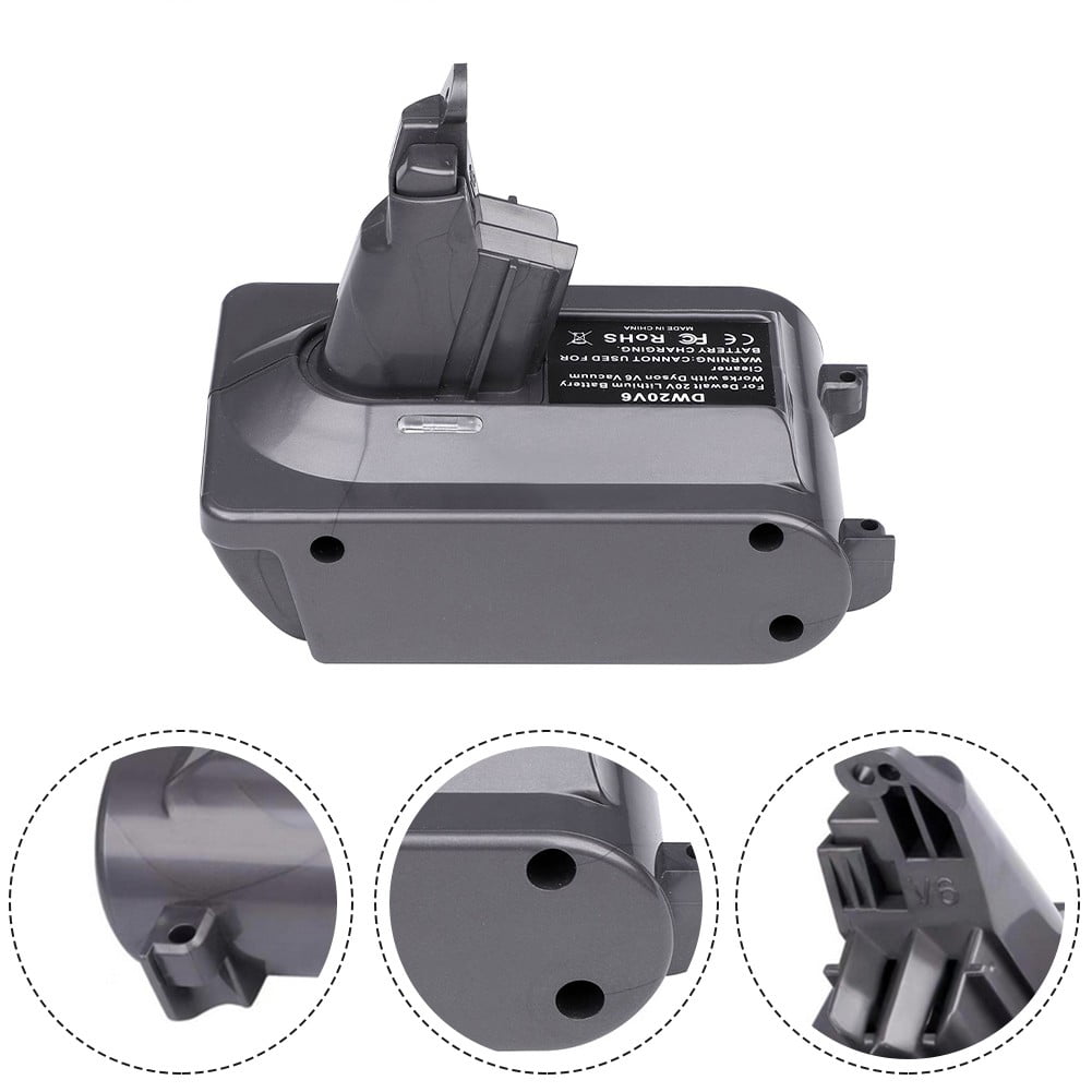 100% Brand New Replacement Battery For Dyson 6Ah Dc58 Dc59 For Dyson Sv03 Sv05 Sv06 V6/V7/V8 1Pcs 21.6V Animal V7