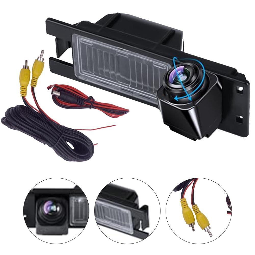 360 Degree Rotatable Reversing Camera 170 Wide Angle Rear View Ahd Cvbs Compatible For Opel Astra H J Corsa D Vectra C Zafira B Buick Regal Black