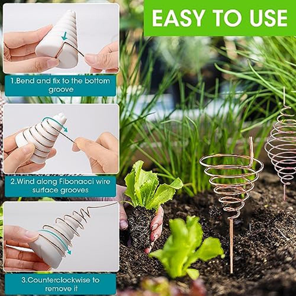 Pure Copper Wire For For Plant Cultivation Gardening Antenna Coil Enhance For Plant Growth With 99% Conductivity Small